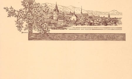Zug, Frühling im Zugerland, J.Waldis