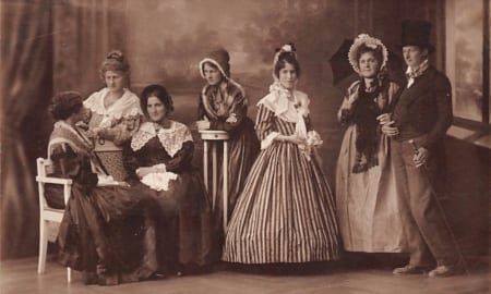 Zug, Kostüme Mitte XIX. Jahrhundert