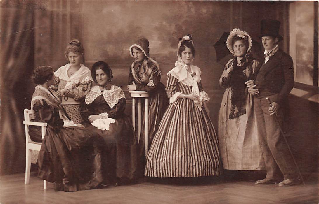 Zug, Kostüme Mitte XIX. Jahrhundert