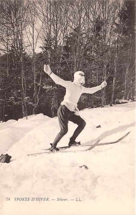 Les Avants, Skieur, Wintersport