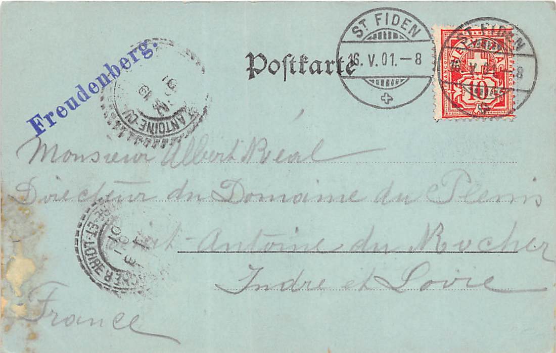 St.Gallen, Gruss vom Freudenberg