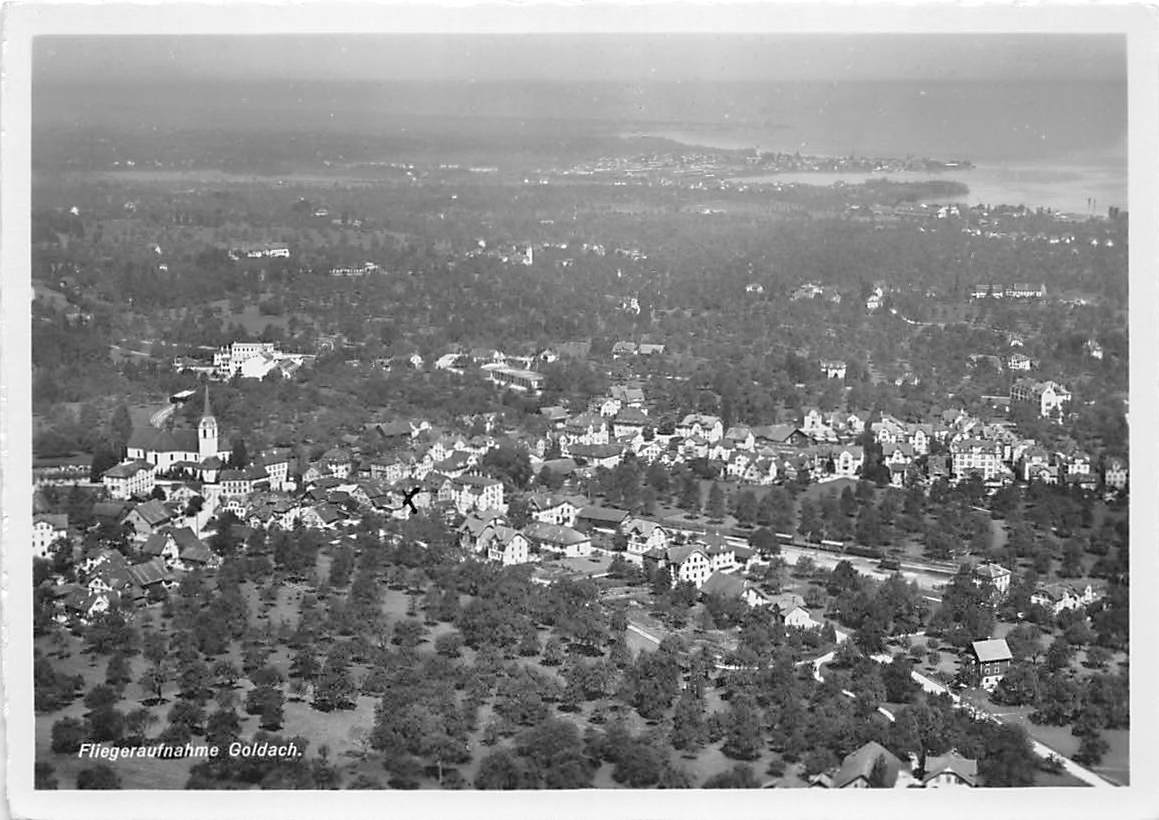 Goldach, Flugaufnahme