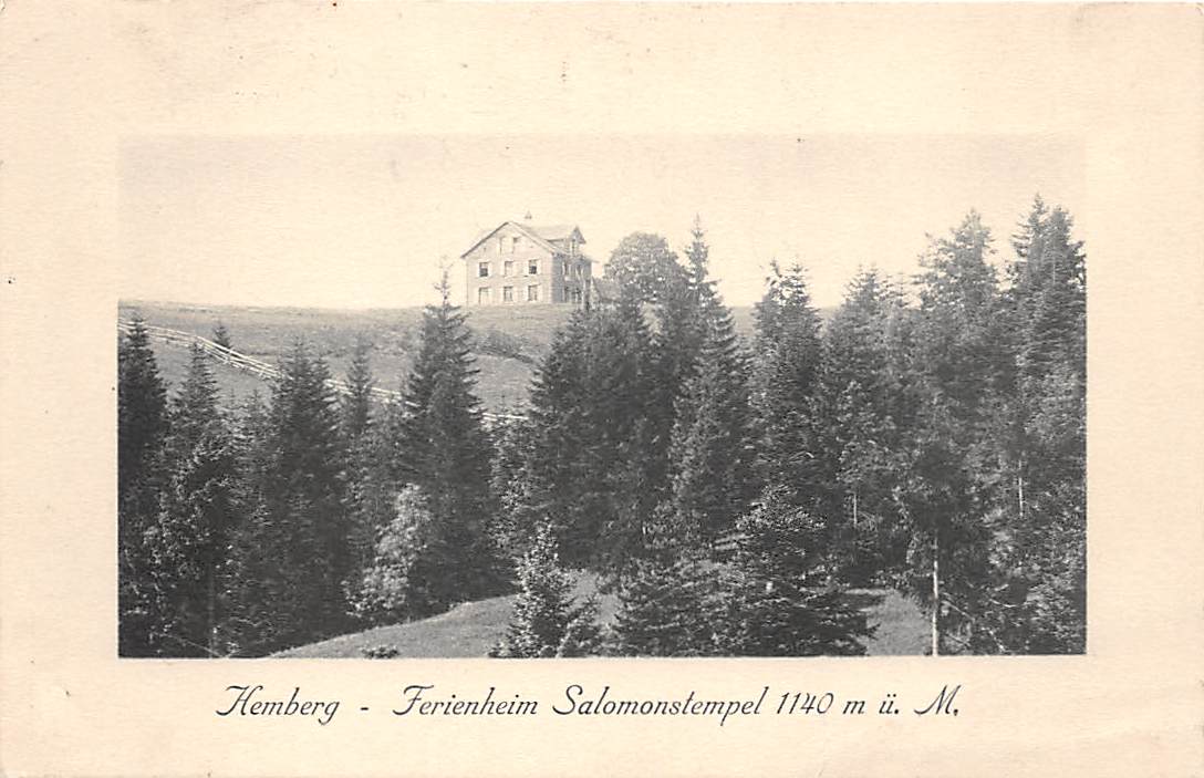 Hemberg, Ferienheim Salomonstempel