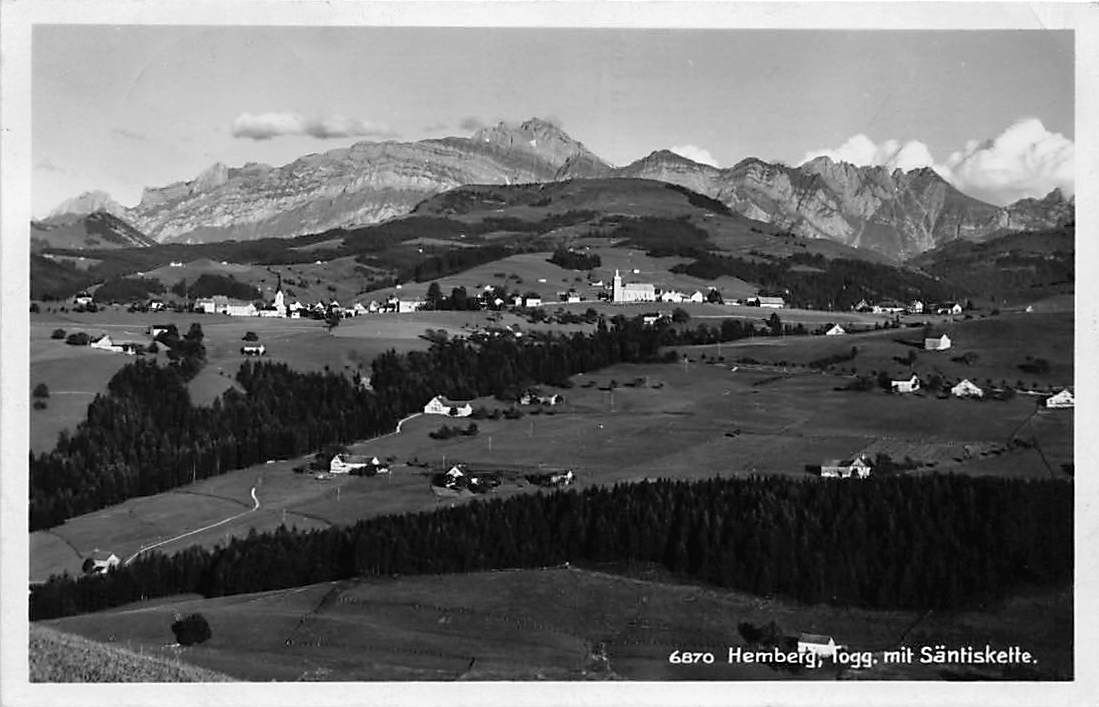 Hemberg, mit Säntiskette