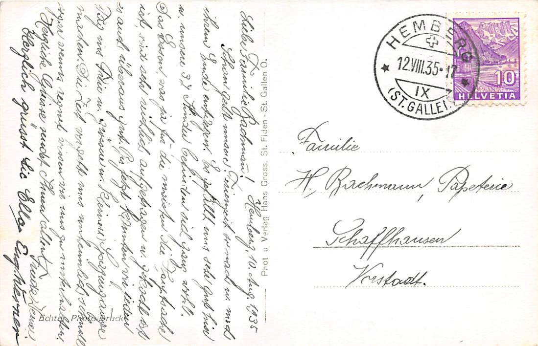 Hemberg, mit Säntiskette