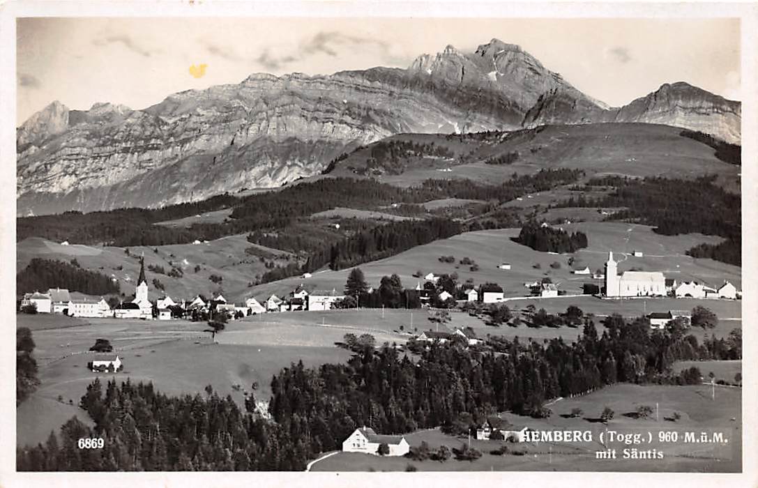 Hemberg, mit Säntis