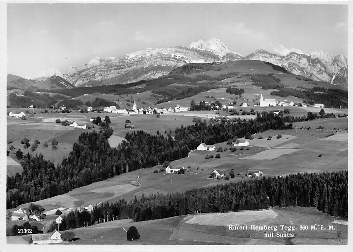 Hemberg, mit Säntis