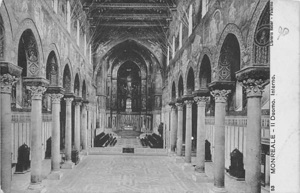 Monreale, il Duomo, Interno