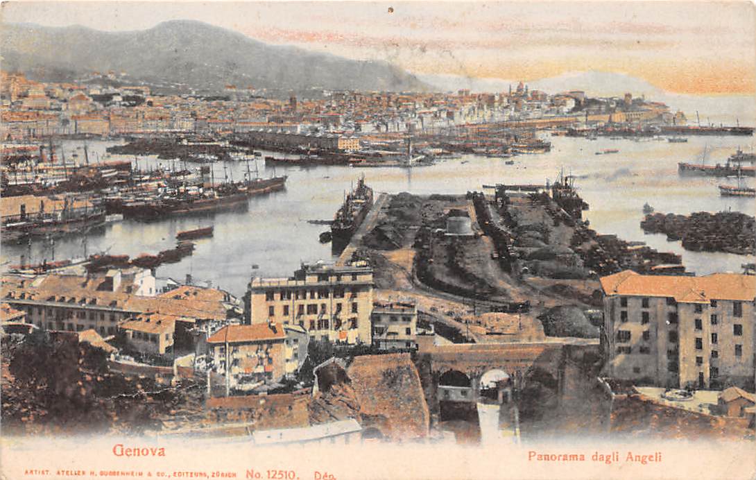 Genova, Panorama dagli Angeli