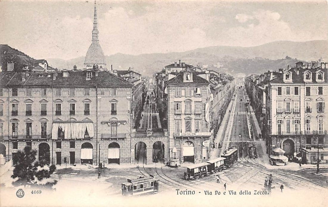 Torino, Via Po e Via della Zecca
