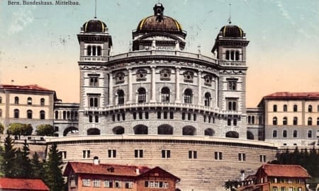Bern, Bundeshaus, Mittelbau