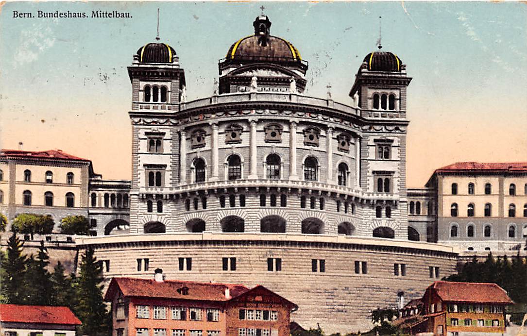 Bern, Bundeshaus, Mittelbau