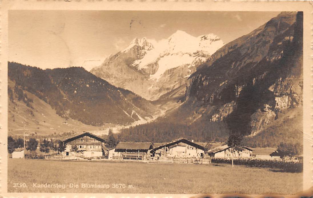 Kandersteg, die Blümlisalp