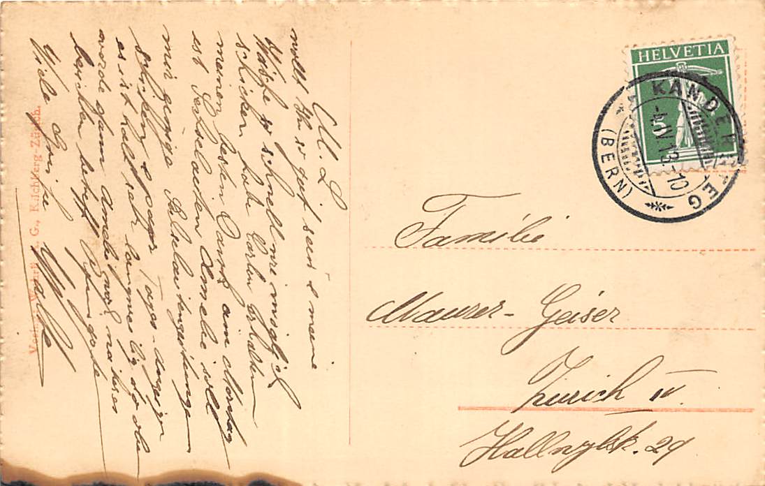 Kandersteg, die Blümlisalp