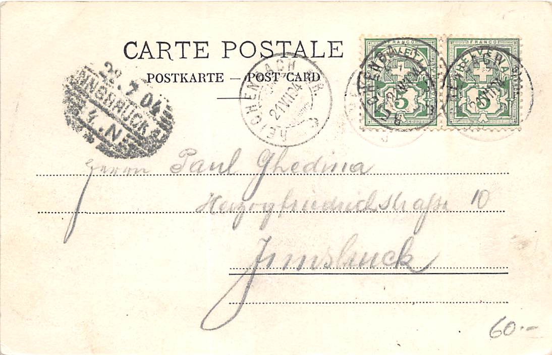 Reichenbach, und die Blümlisalp