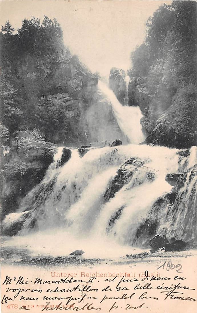Reichenbach, unterer Reichenbachfall