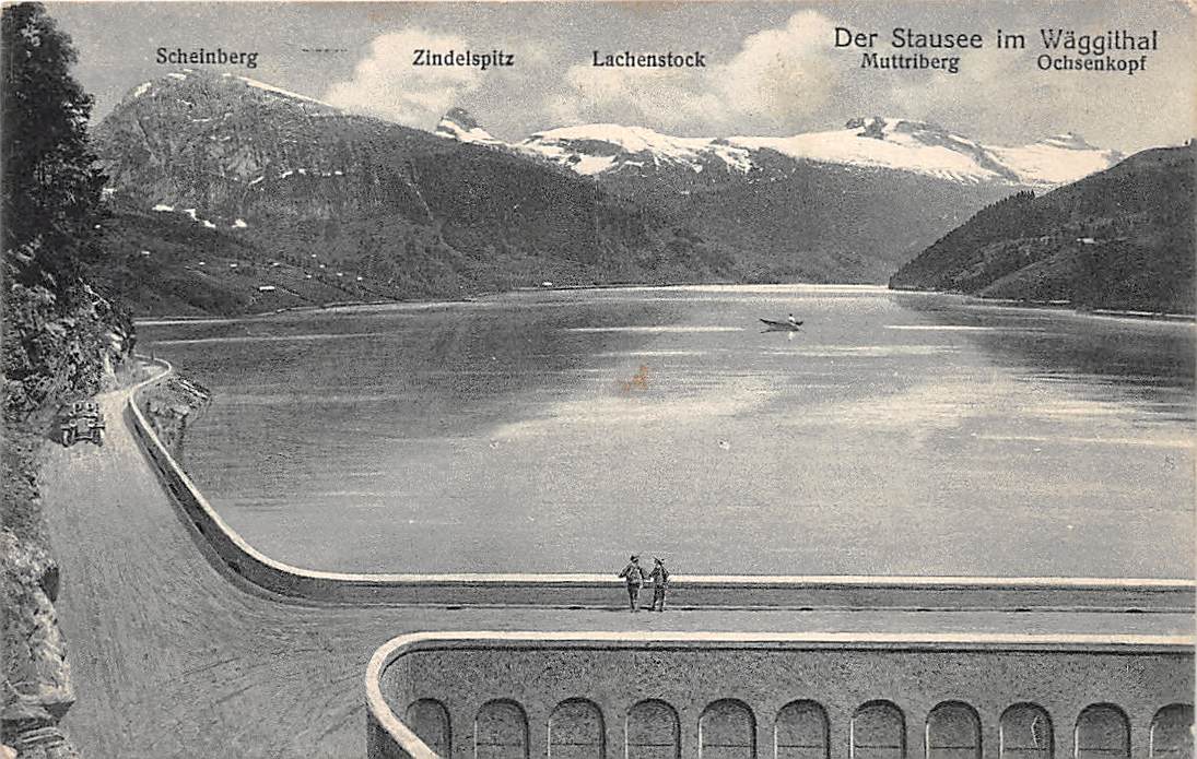 Wägital, Stausee, Scheinberg, Zindelspitz