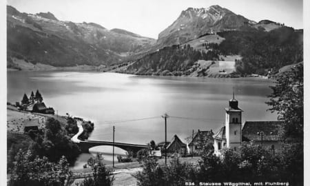 Wägital, Stausee, Fluhberg