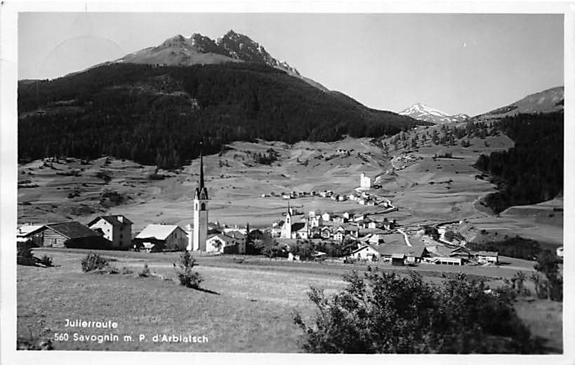 Savognin, Julierroute, Piz d'Arblatsch