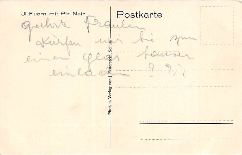 Nationalpark, Jl Fuorn mit Piz Nair