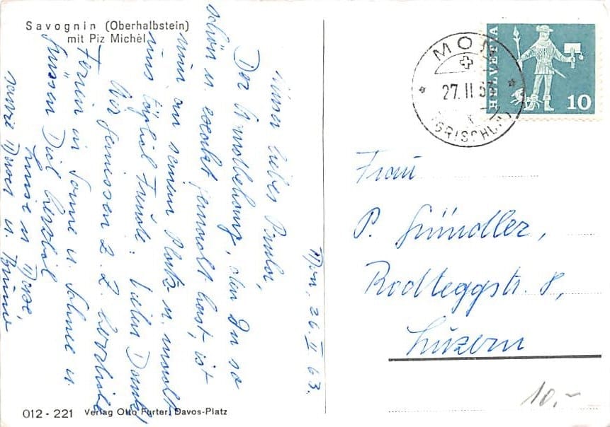 Savognin, Oberhalbstein, Piz Michel