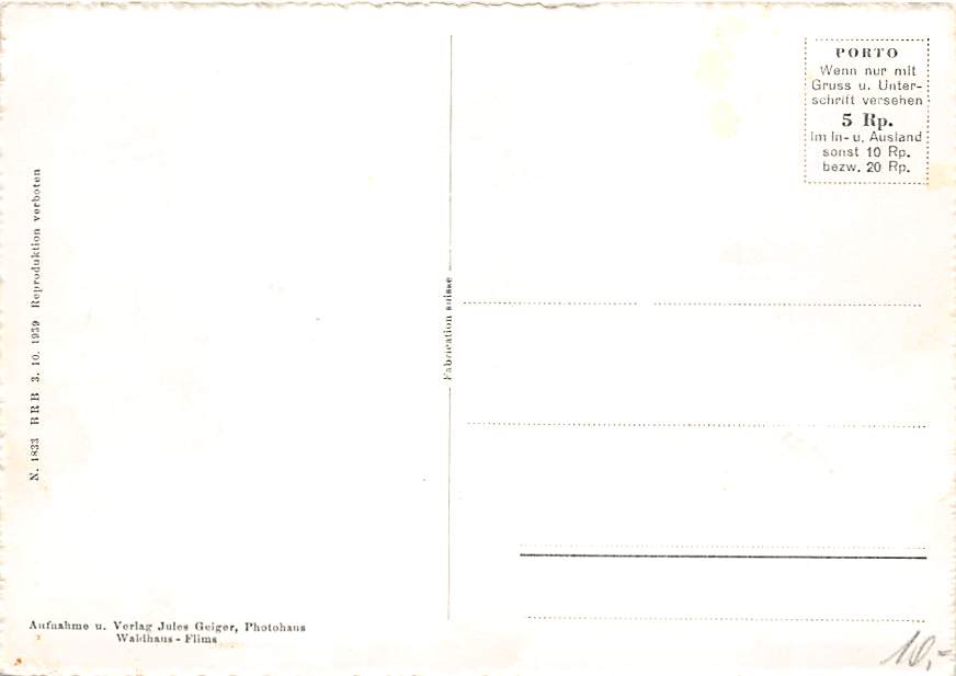 Ilanz, mit Piz Mundaun