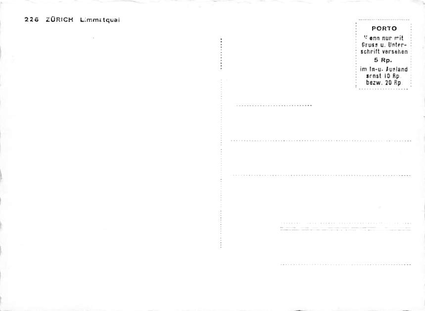 Zürich, Limmatquai, belebt mit Tram