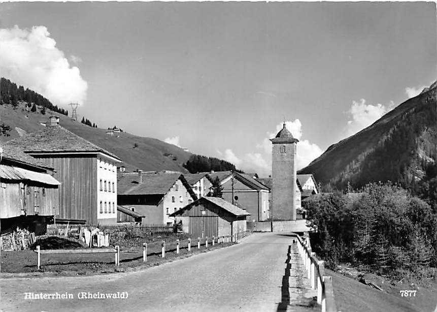 Hinterrhein, Rheinwald