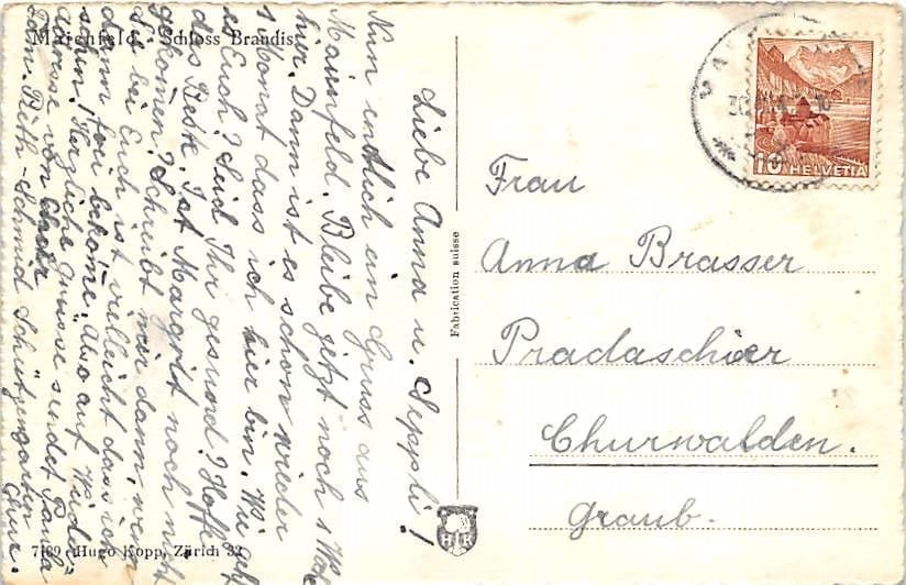 Maienfeld, Schloss Brandis