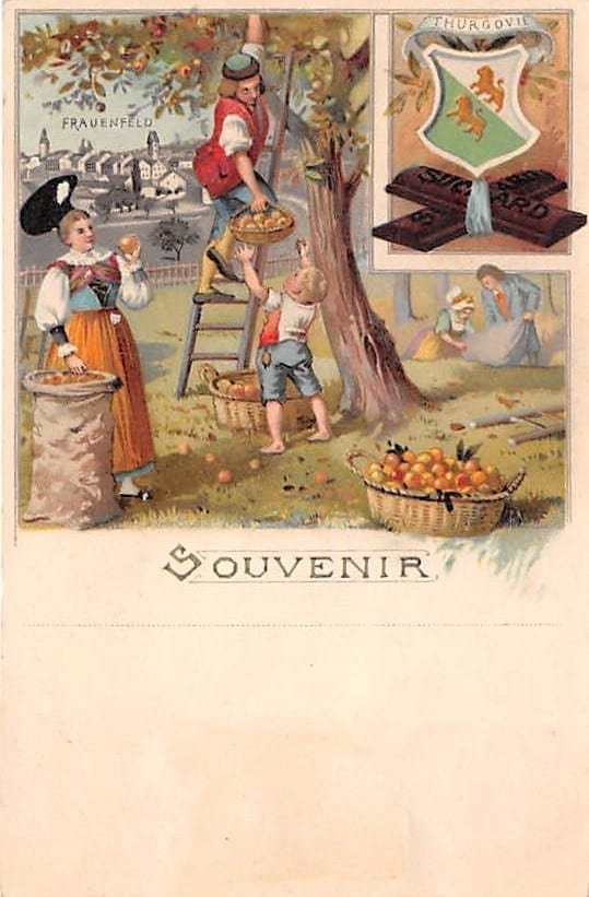 Frauenfeld, Carte Chocolat Suchard