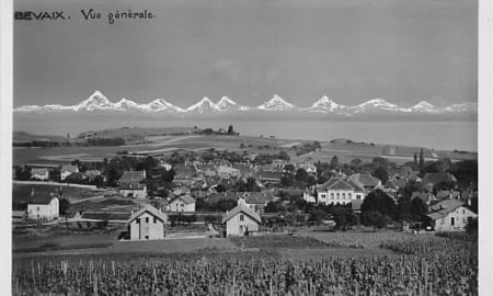 Bevaix, vue generale