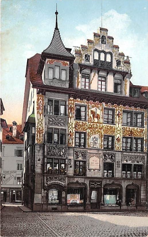 Luzern, Dornacherhaus, altes Luzern