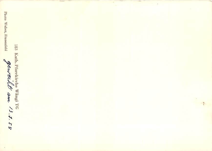 Wängi, kath. Pfarrkirche