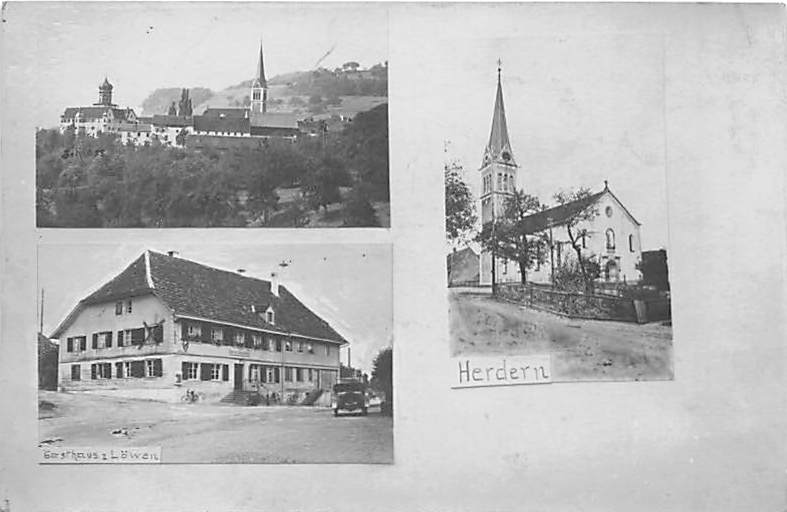 Herdern, Gasthaus zum Löwen, Kirche