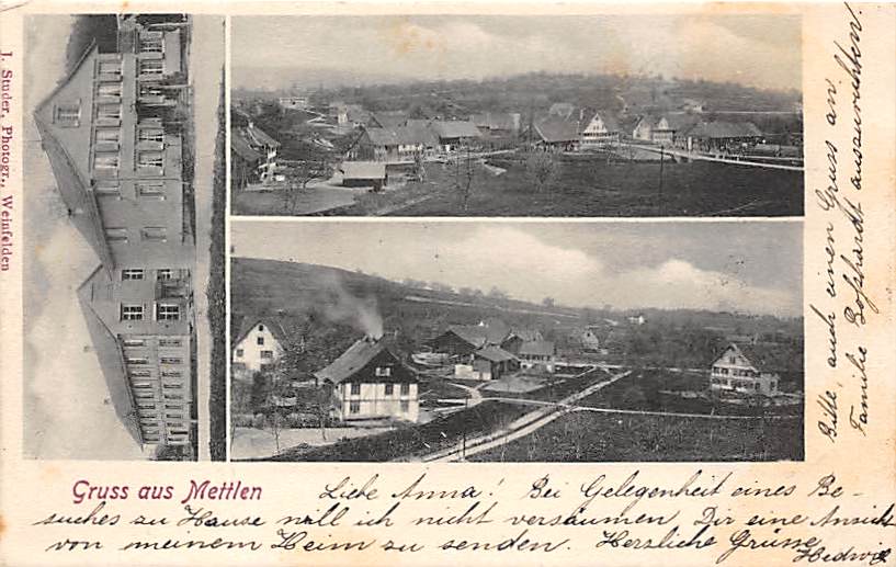 Mettlen, Gruss aus Mettlen