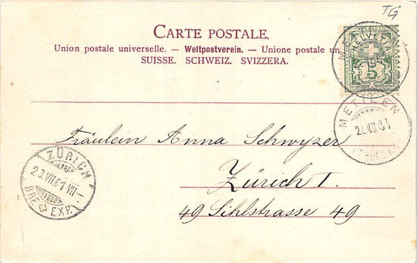 Mettlen, Gruss aus Mettlen