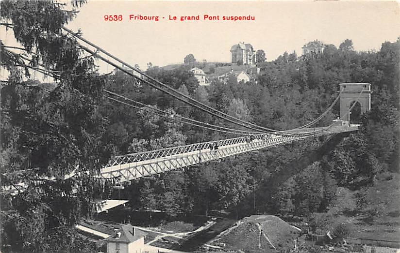 Freiburg, Le grand Pont suspendu