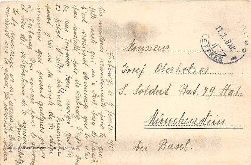 Freiburg, Gambach, Ecole superieure de commerce