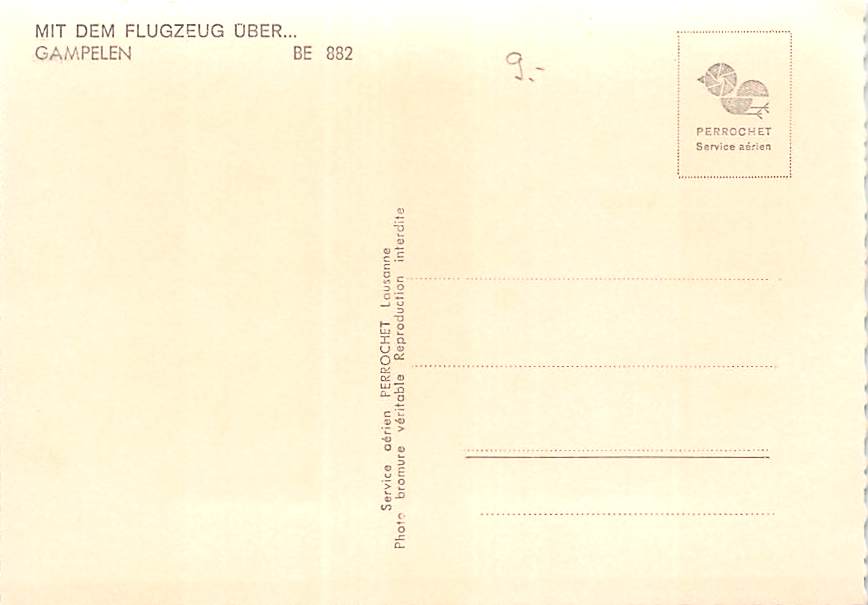 Gampelen, Flugaufnahme