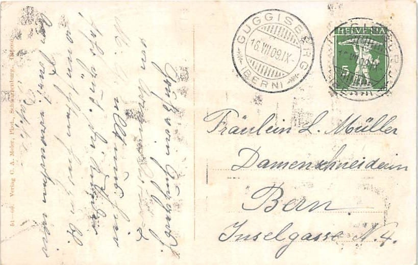 Guggisberg, alte Guggisberger Trachten