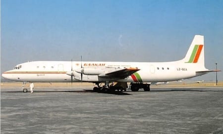Ilyushin 18 D, Balkan Bulgarian