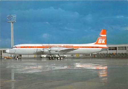 Ilyushin 18, Ceskoslovenske Aerolinie, Paris-Orly