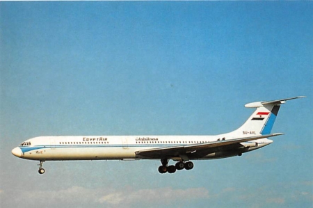 Ilyushin 62, Egyptair