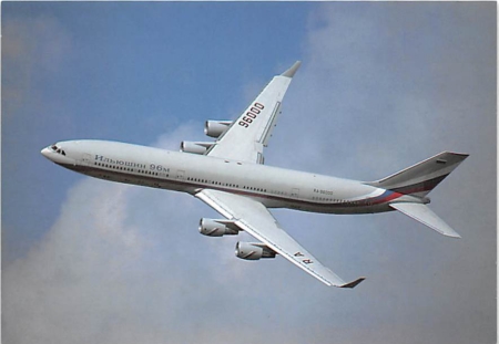 Ilyushin 96 M, Moscou