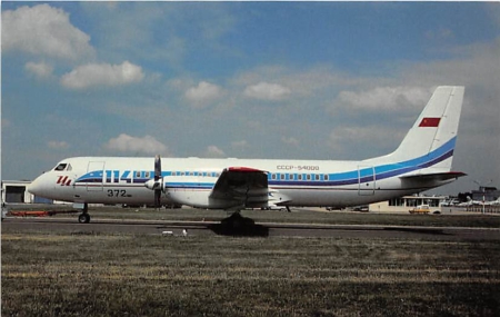 Ilyushin 114, Aeroflot