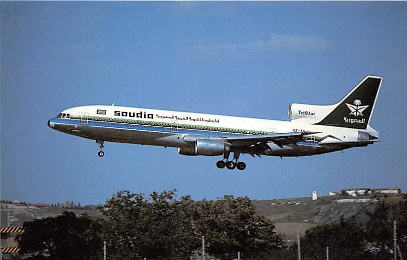 Lockheed 1011 Tristar, Saudia, Madrid-Barajas