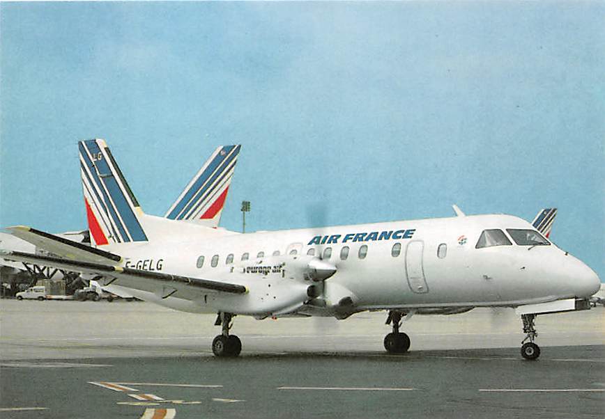 Saab 340, Air France, Paris-Roissy
