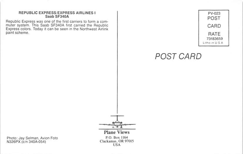 Saab 340, Republic Express