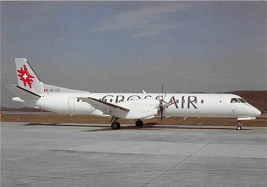 Saab 2000, Crossair, Zürich