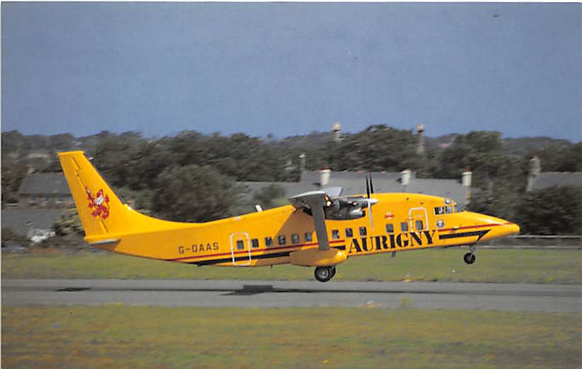 Shorts SD 360, Aurigny Air Services, Jersey Airport